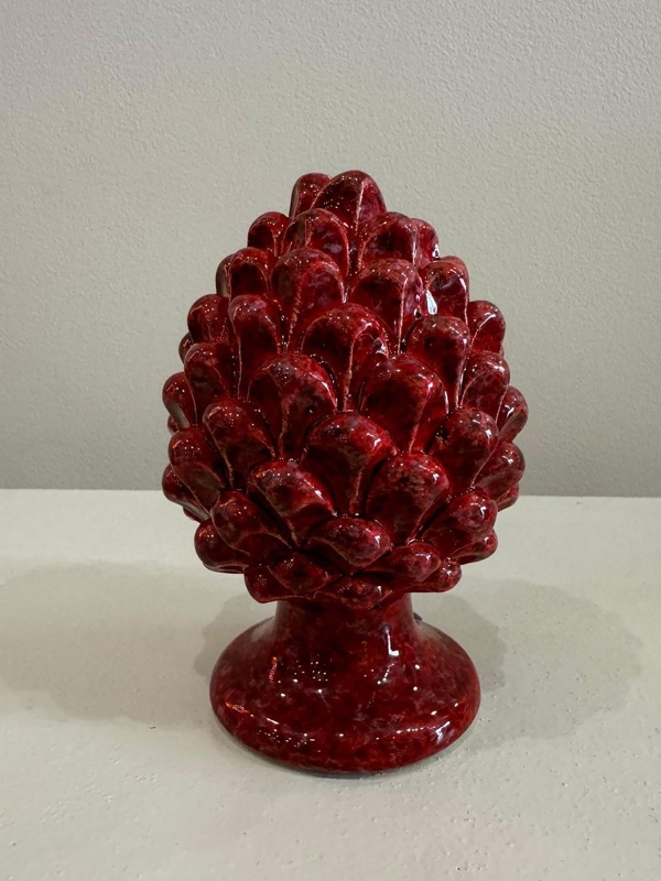 Pigna monocolore rosso mélange